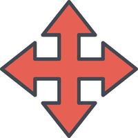 Move Arrow Vector Icon