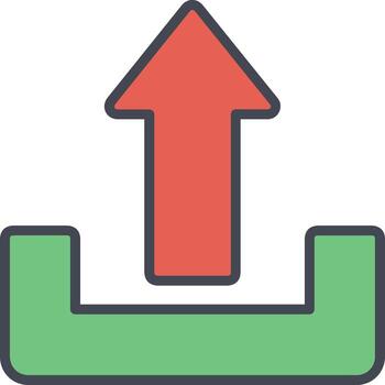 icono de vector de carga