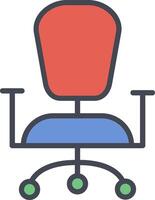 Ancient Chair Vector Icon