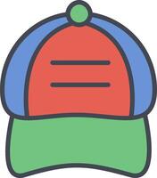 P Cap Vector Icon