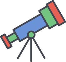 Telescope Vector Icon