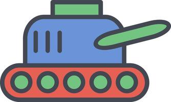 Tank Exhibit Vector Icon