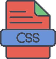 icono de vector de css