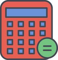 Business Calculator Vector Icon