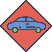 Dangerous Vehicle Vector Icon