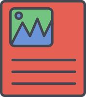 Picture Attachment Vector Icon