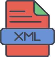 XML Vector Icon