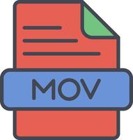 MOV Vector Icon