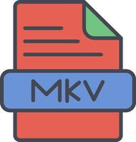 MKV Vector Icon