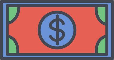 Dollar Bill Vector Icon