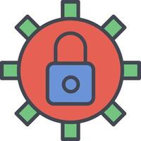 Security Settings Vector Icon