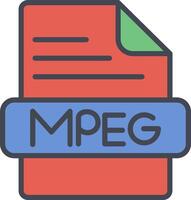 MPEG Vector Icon