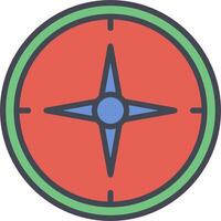 Compass Vector Icon