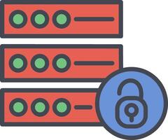 Data Security Vector Icon