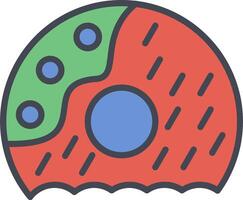 Doughnut Vector Icon