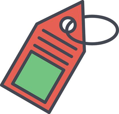 SEO Tags Vector Icon