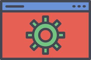 Web Optimization Vector Icon