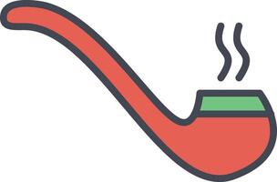 Smoking Pipe Vector Icon