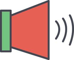 Audio High Volume Vector Icon