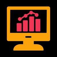 Finance Graph Vector Icon