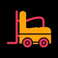 Forklift Vector Icon