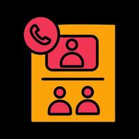 Conference Call Vector Icon