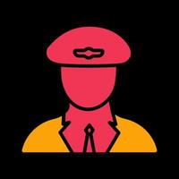 Flight Captain Vector Icon