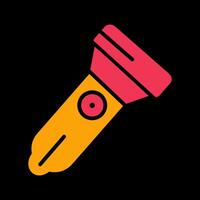 Flashlight Vector Icon