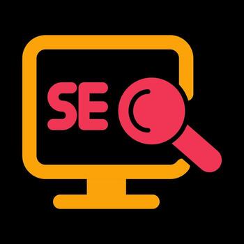 Search Engine Optimization Vector Icon