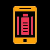 Mobile Battery Vector Icon