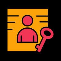 Business Key Vector Icon