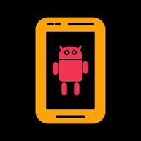 icono de vector de Android