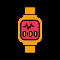 icono de vector de reloj inteligente