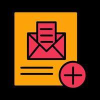 Add Mail Vector Icon