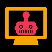 Artificial Bot Vector Icon