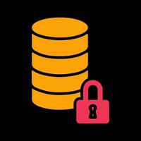 Encrypted Data Vector Icon