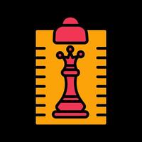 Clipboard Chess Vector Icon