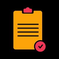 Registered Document Vector Icon