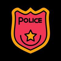 Police Badge I Vector Icon