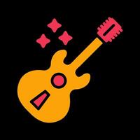 icono de vector de guitarra