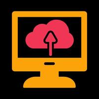 Cloud Backup Vector Icon