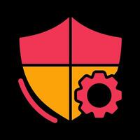 Shield Settings Vector Icon