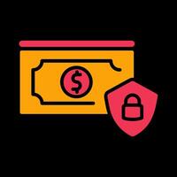 Secure Money Vector Icon