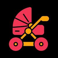 Stroller Vector Icon