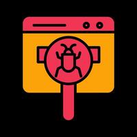 Web Bug Vector Icon