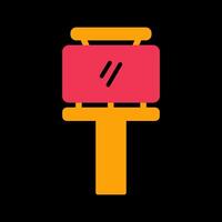 Billboard Vector Icon