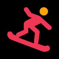 Snowboard Vector Icon