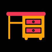 Table with Drawers I Vector Icon