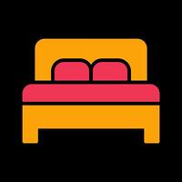 Double Bed II Vector Icon