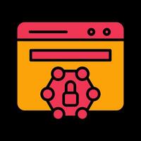 Web Protected Vector Icon